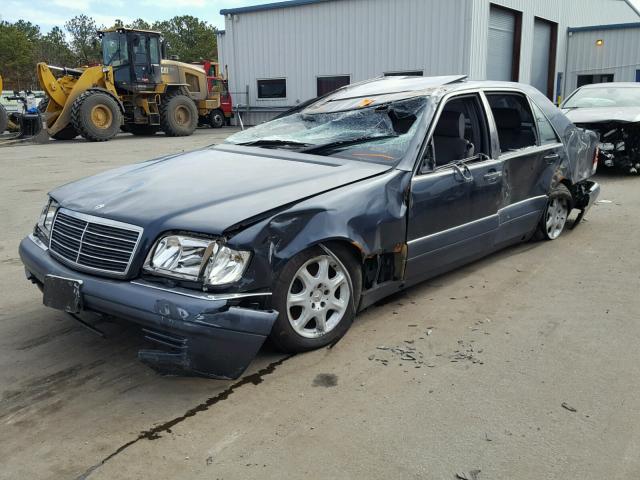 WDBGA51G6VA362502 - 1997 MERCEDES-BENZ S 500 BLUE photo 2