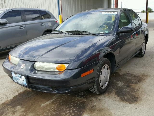 1G8ZH52882Z306288 - 2002 SATURN SL1 BLUE photo 2