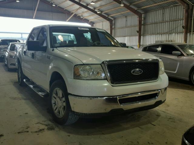 1FTRW12W78FB73343 - 2008 FORD F150 SUPER WHITE photo 1