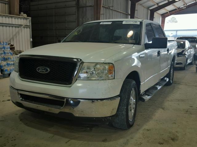 1FTRW12W78FB73343 - 2008 FORD F150 SUPER WHITE photo 2