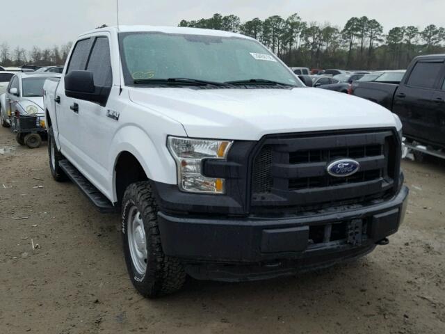 1FTEW1EF3FKD17274 - 2015 FORD F150 SUPER WHITE photo 1