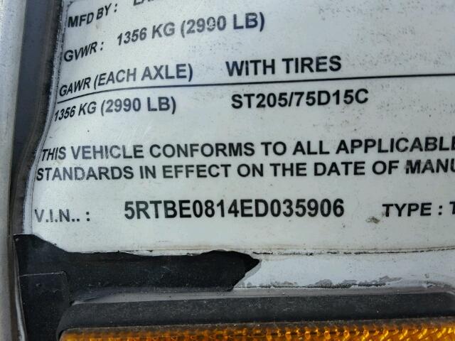 5RTBE0814ED035906 - 2014 UTILITY LANDSCAPE GREEN photo 10