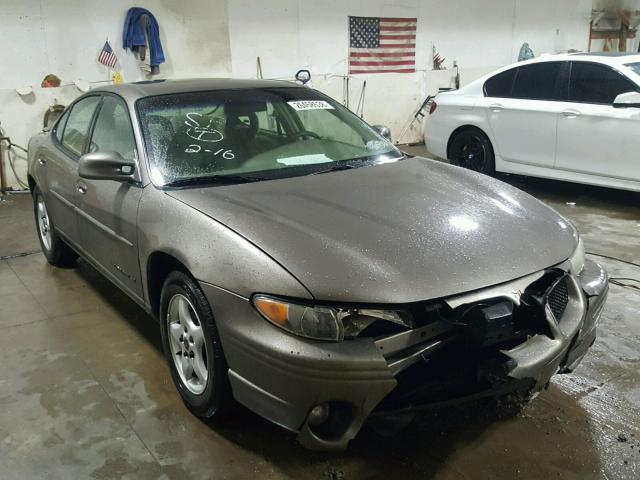 1G2WK52J62F123040 - 2002 PONTIAC GRAND PRIX BROWN photo 1