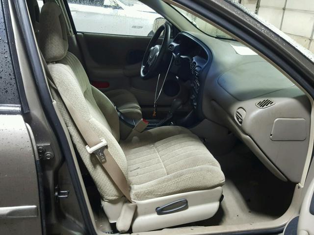 1G2WK52J62F123040 - 2002 PONTIAC GRAND PRIX BROWN photo 5