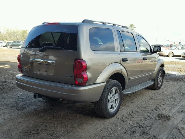 1D4HD58286F114802 - 2006 DODGE DURANGO LI GOLD photo 4