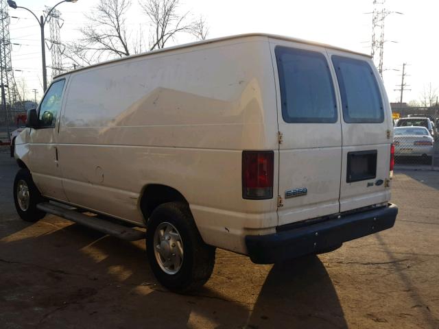 1FTNE2EW2ADA39473 - 2010 FORD ECONOLINE WHITE photo 3