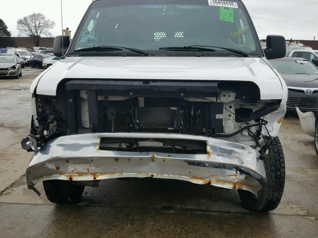 1FTNE2EW2ADA39473 - 2010 FORD ECONOLINE WHITE photo 9