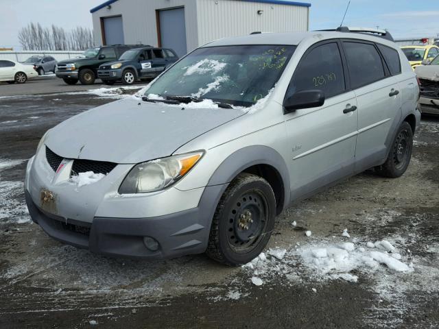 5Y2SL64873Z432877 - 2003 PONTIAC VIBE SILVER photo 2