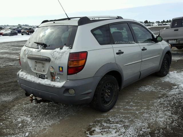 5Y2SL64873Z432877 - 2003 PONTIAC VIBE SILVER photo 4