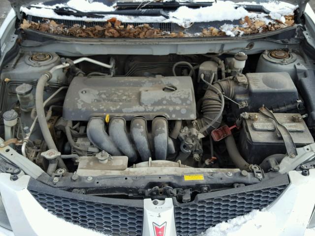 5Y2SL64873Z432877 - 2003 PONTIAC VIBE SILVER photo 7