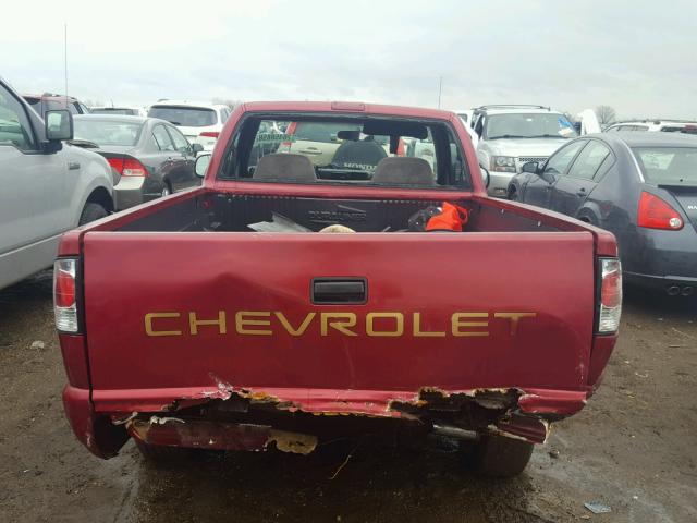 1GCCS1440R8165426 - 1994 CHEVROLET S TRUCK S1 RED photo 6