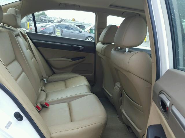 2HGFA16988H534102 - 2008 HONDA CIVIC EXL 白色 照片 6