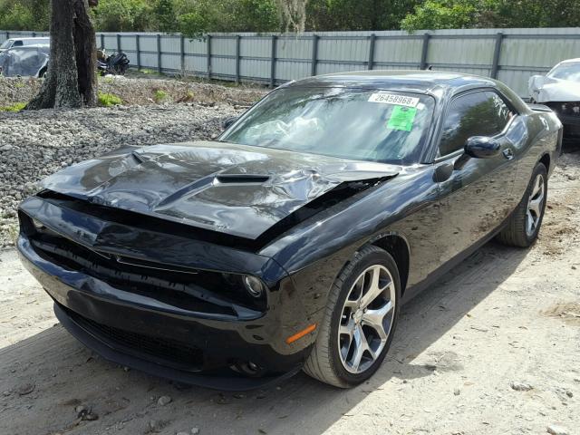 2C3CDZAG2GH316415 - 2016 DODGE CHALLENGER BLACK photo 2