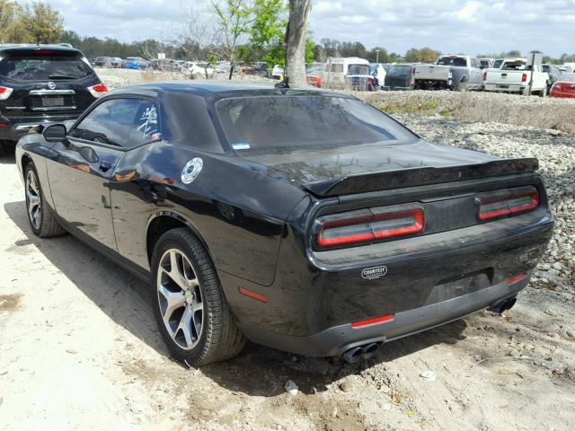 2C3CDZAG2GH316415 - 2016 DODGE CHALLENGER BLACK photo 3