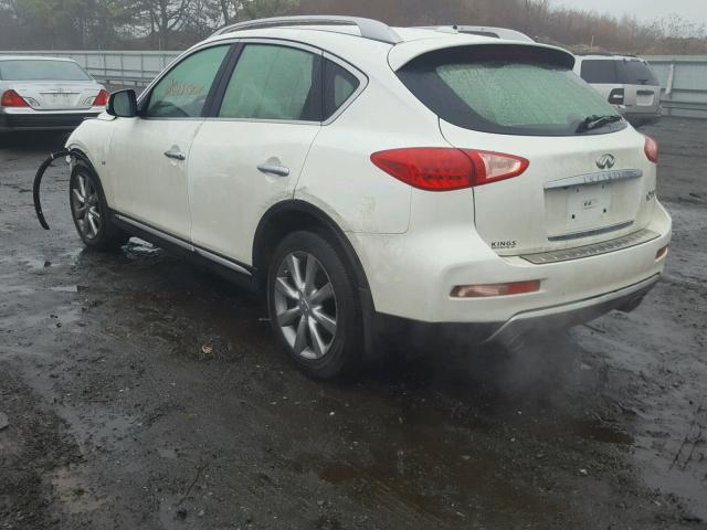 JN1BJ0RR9GM271278 - 2016 INFINITI QX50 WHITE photo 3