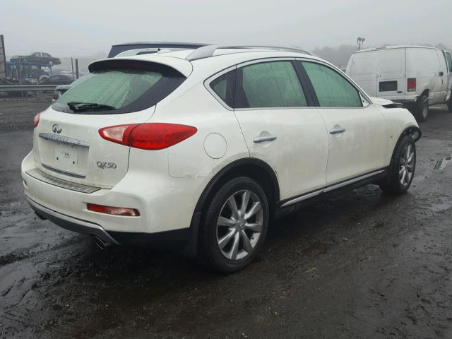 JN1BJ0RR9GM271278 - 2016 INFINITI QX50 WHITE photo 4