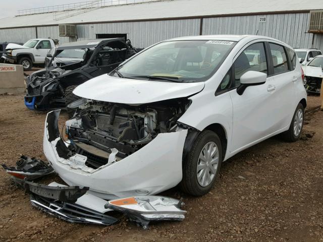 3N1CE2CP8GL358224 - 2016 NISSAN VERSA NOTE WHITE photo 2