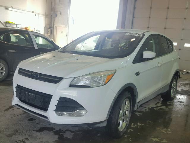 1FMCU9GX4EUC86746 - 2014 FORD ESCAPE SE WHITE photo 2