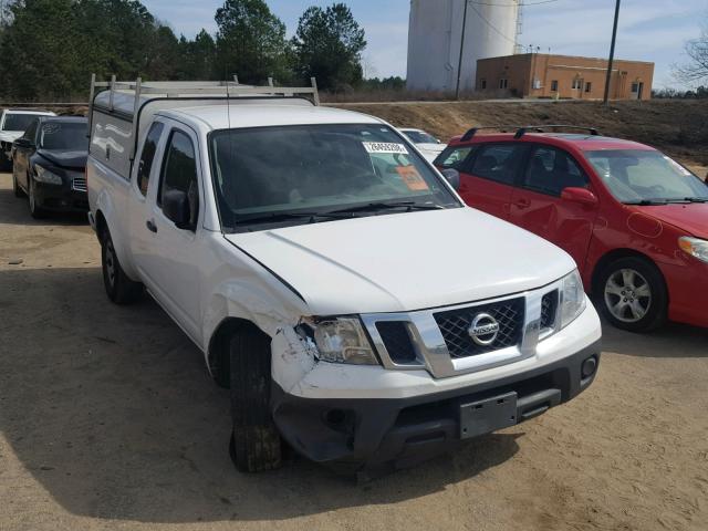 1N6BD0CT8CC441071 - 2012 NISSAN FRONTIER S WHITE photo 1