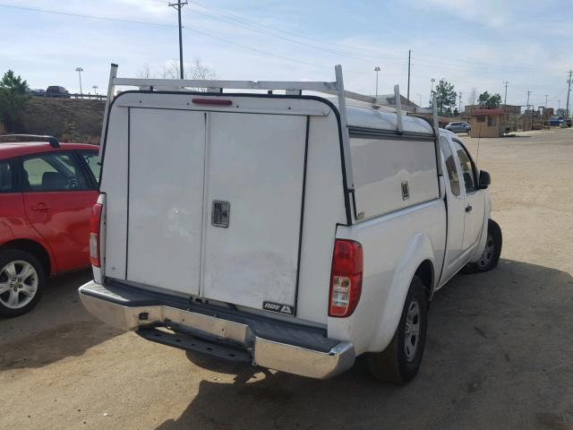 1N6BD0CT8CC441071 - 2012 NISSAN FRONTIER S WHITE photo 4