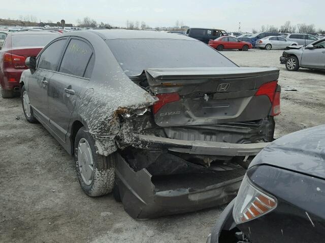 2HGFA15968H023599 - 2008 HONDA CIVIC EXL BEIGE photo 3