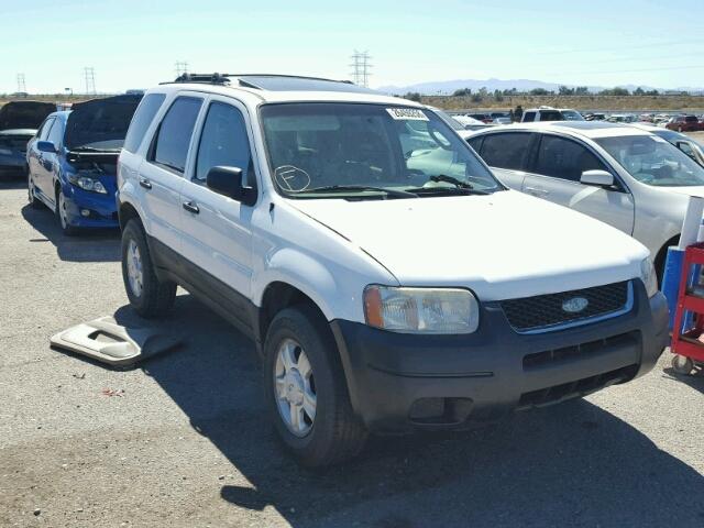 1FMCU03174KA89545 - 2004 FORD ESCAPE XLT WHITE photo 1