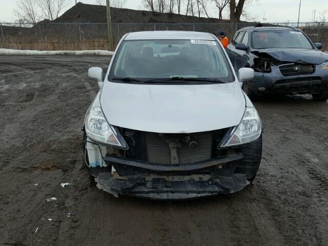 3N1BC1CP5BL470029 - 2011 NISSAN VERSA S SILVER photo 9