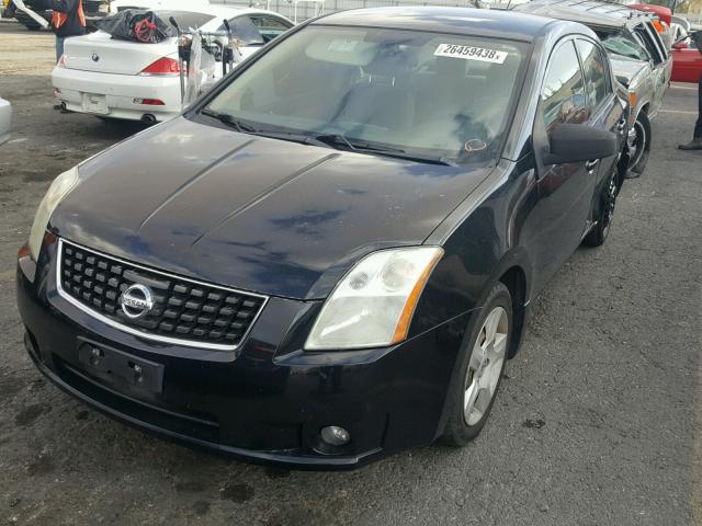 3N1AB61EX9L676390 - 2009 NISSAN SENTRA 2.0 BLACK photo 2