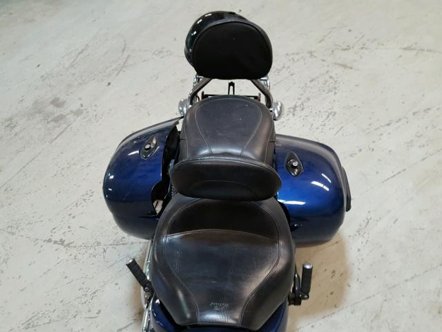 JYAVP32Y9DA000175 - 2013 YAMAHA XVS1300 CT BLUE photo 6