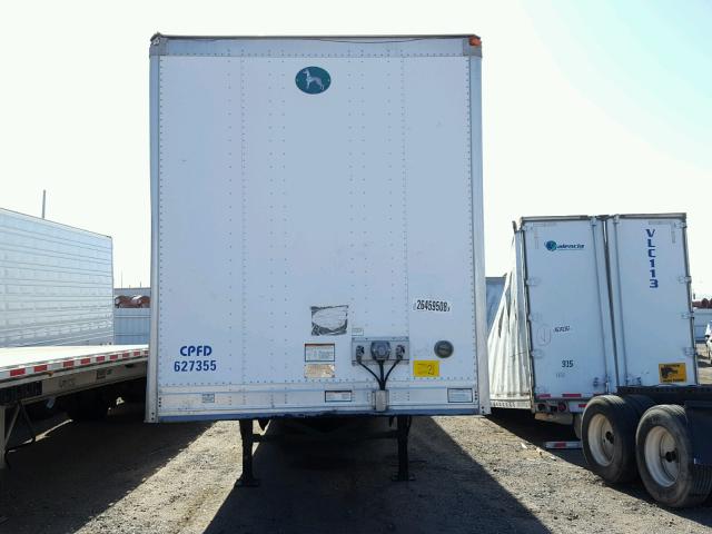 1GRAP0627CK220758 - 2012 GREAT DANE TRAILER 53 TRAILER WHITE photo 2