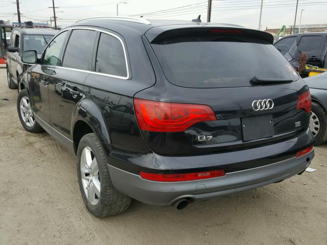 WA1LYBFE6AD006670 - 2010 AUDI Q7 PREMIUM BLACK photo 3