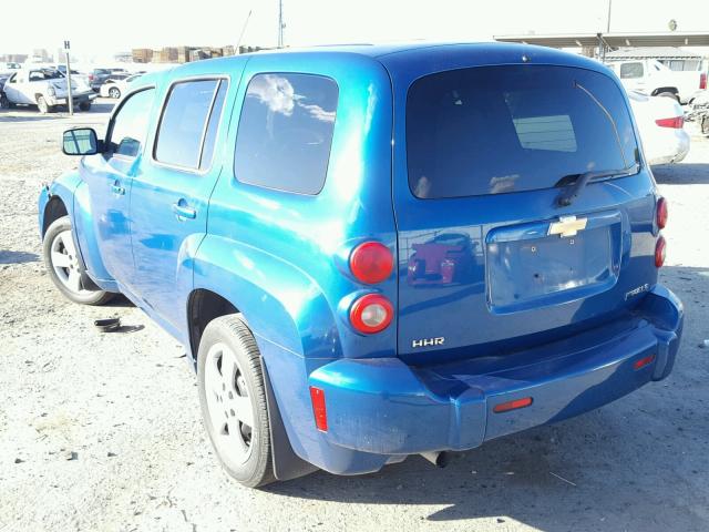 3GNCA13B09S629980 - 2009 CHEVROLET HHR LS BLUE photo 3