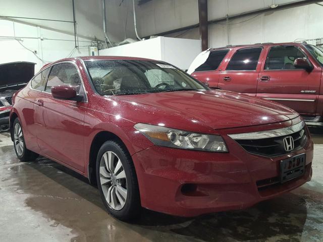 1HGCS1B34BA007178 - 2011 HONDA ACCORD LX- RED photo 1