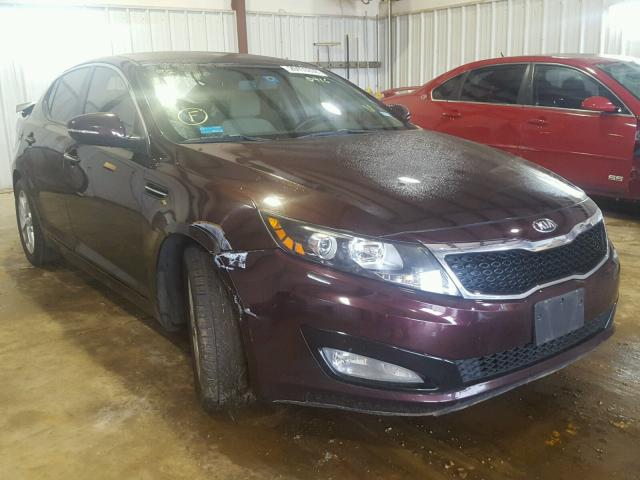 5XXGM4A78DG190916 - 2013 KIA OPTIMA LX MAROON photo 1