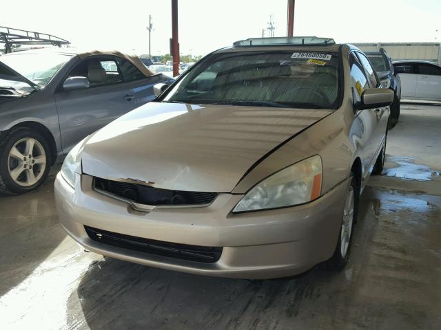 1HGCM66523A044654 - 2003 HONDA ACCORD EX GOLD photo 2