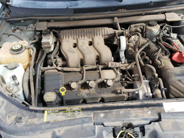 1FAFP25127G104645 - 2007 FORD FIVE HUNDR GREEN photo 7