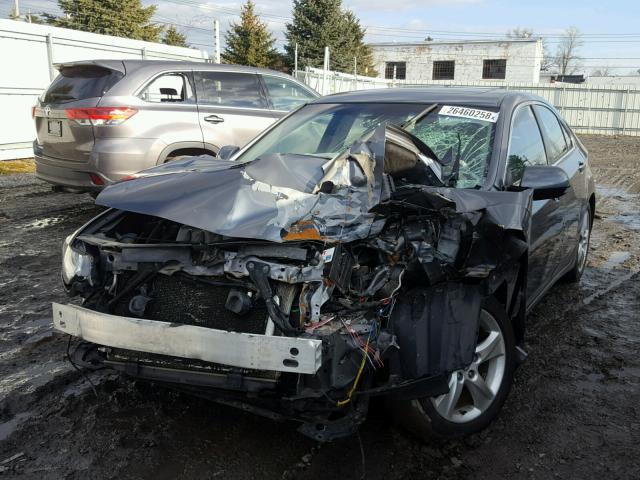 JH4CU2F63AC043786 - 2010 ACURA TSX GRAY photo 2