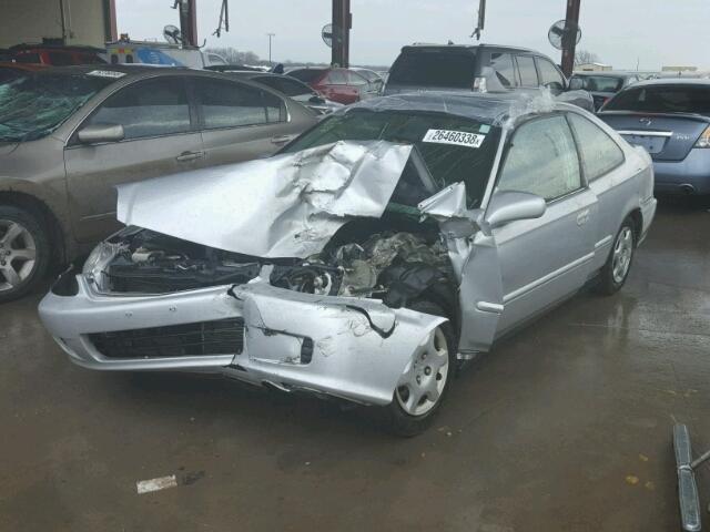 1HGEJ8247YL059639 - 2000 HONDA CIVIC EX 银色 照片 2