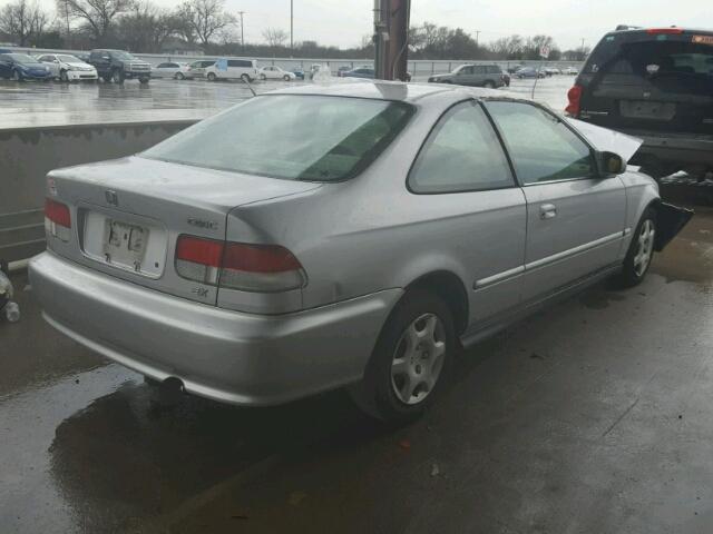 1HGEJ8247YL059639 - 2000 HONDA CIVIC EX 银色 照片 4