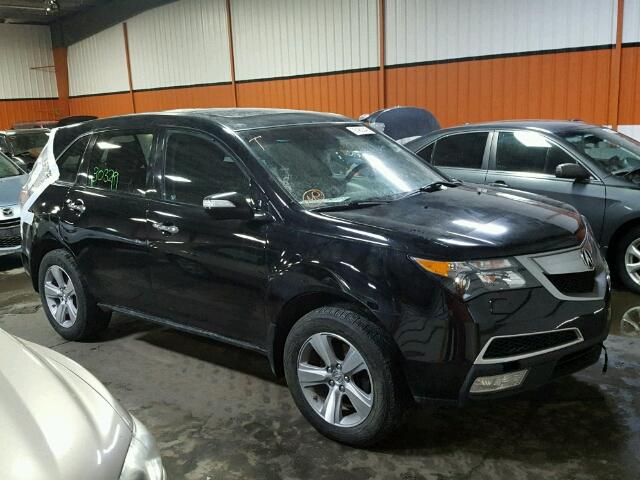 2HNYD2H69CH003937 - 2012 ACURA MDX ADVANC BLACK photo 1