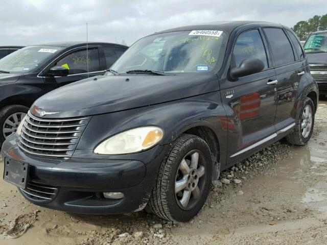 3C8FY68884T248326 - 2004 CHRYSLER PT CRUISER BLACK photo 2