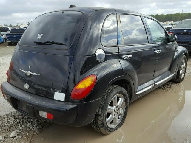 3C8FY68884T248326 - 2004 CHRYSLER PT CRUISER BLACK photo 4