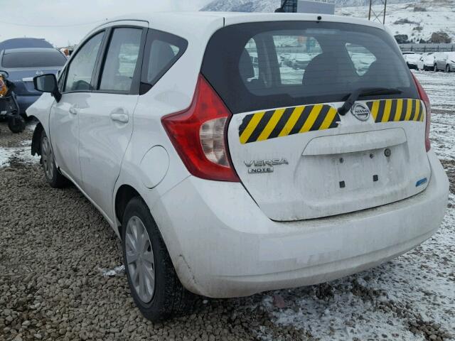 3N1CE2CP7FL418489 - 2015 NISSAN VERSA NOTE WHITE photo 3