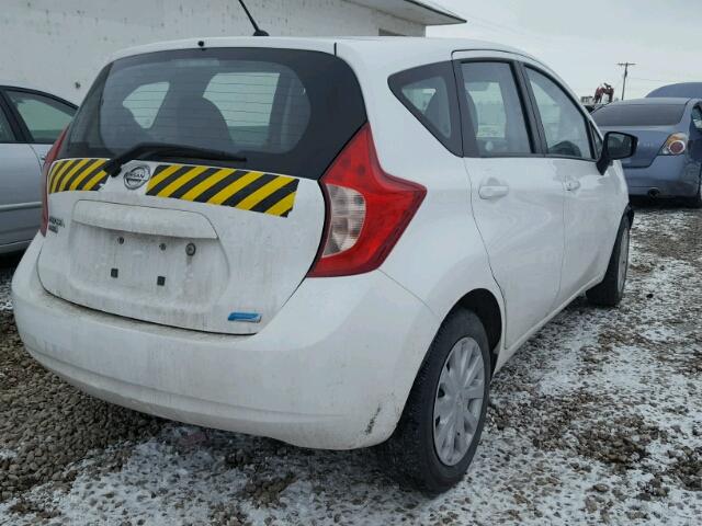 3N1CE2CP7FL418489 - 2015 NISSAN VERSA NOTE WHITE photo 4