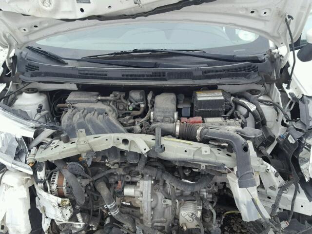 3N1CE2CP7FL418489 - 2015 NISSAN VERSA NOTE WHITE photo 7