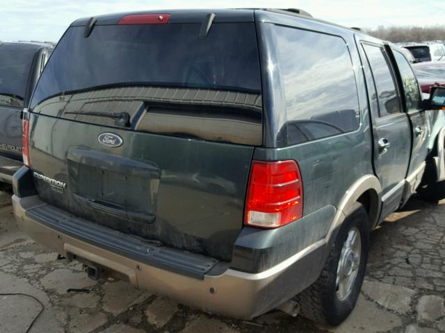 1FMFU18L24LA57884 - 2004 FORD EXPEDITION GREEN photo 4