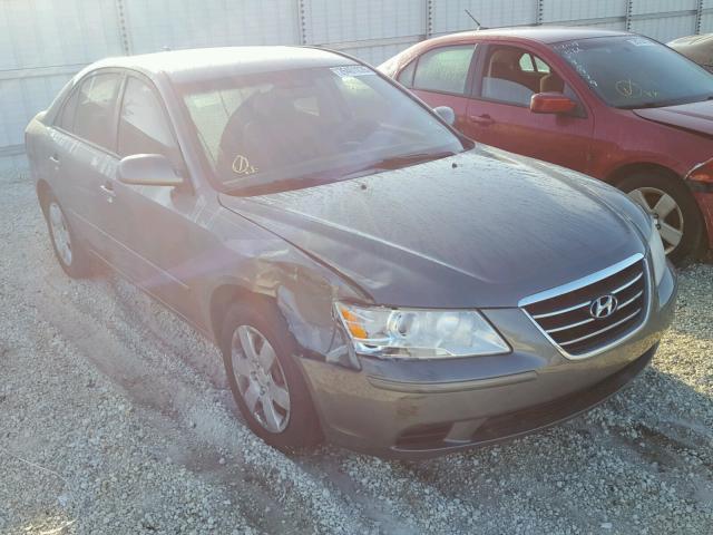 5NPET46C79H433725 - 2009 HYUNDAI SONATA GLS BLUE photo 1