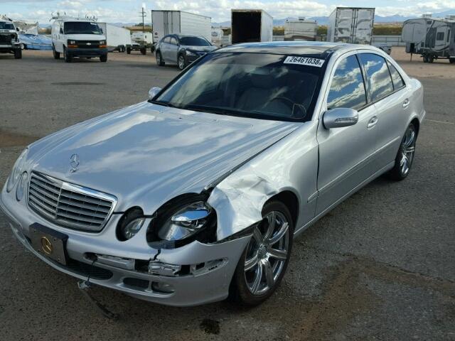 WDBUF56J46A930692 - 2006 MERCEDES-BENZ E 350 SILVER photo 2