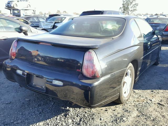 2G1WX15K129192052 - 2002 CHEVROLET MONTE CARL BLACK photo 4