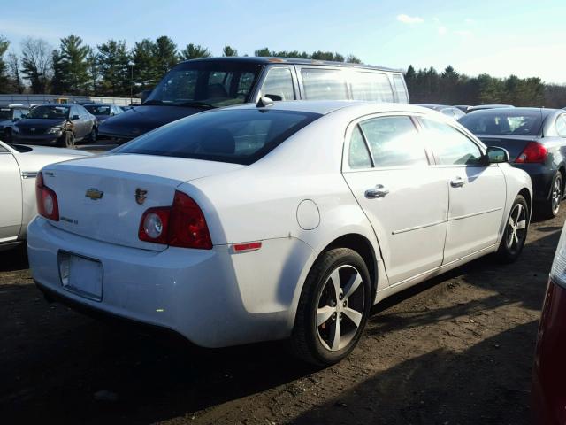 1G1ZD5E04CF373702 - 2012 CHEVROLET MALIBU 2LT WHITE photo 4